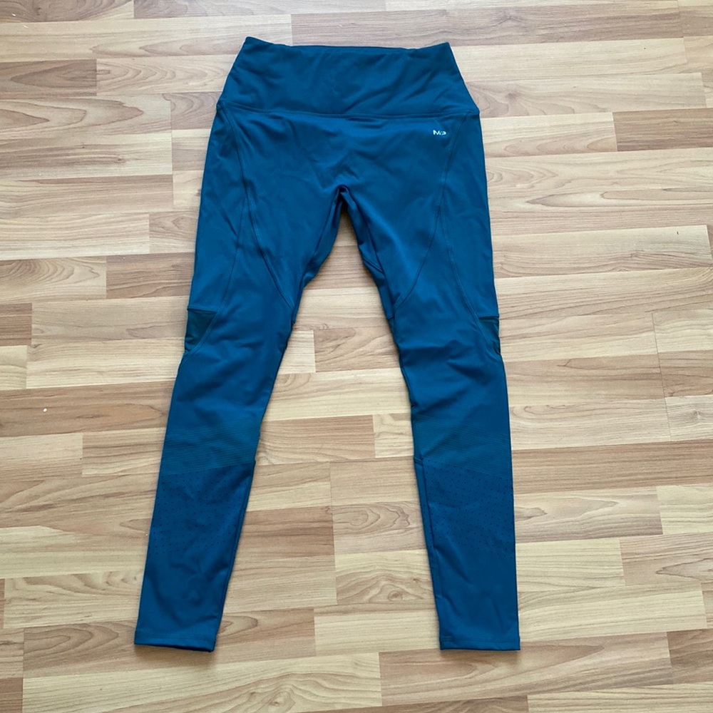 My protein leggings! Teal and fits like a small (medium in size)